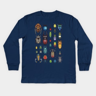 Beetle Collection Kids Long Sleeve T-Shirt